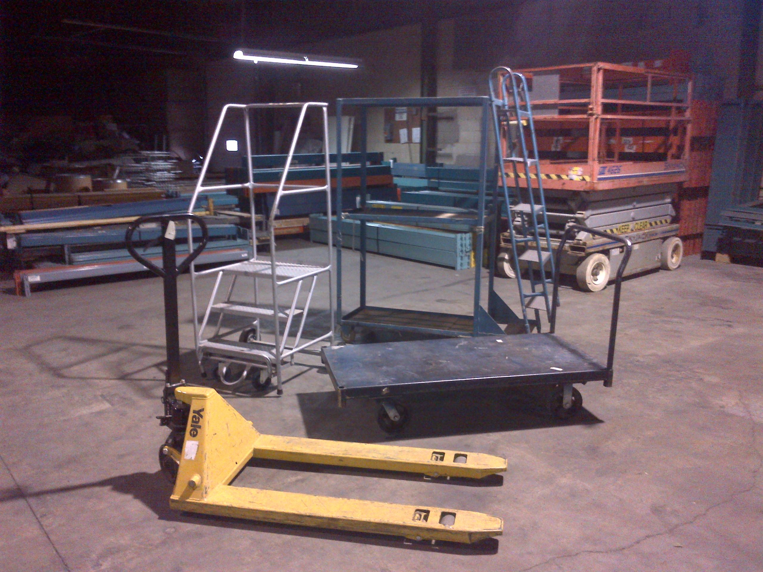 We Buy Used Warehouse Equipment